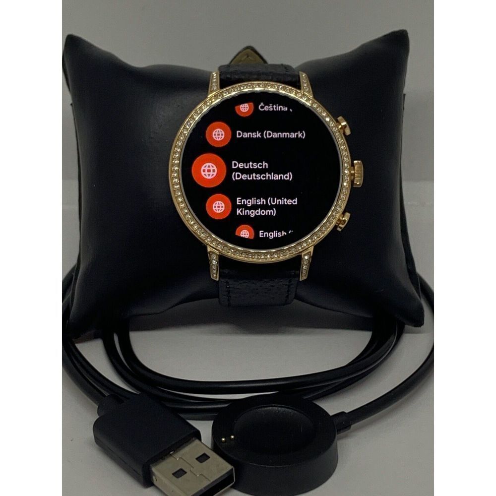 Fossil Gen 4 Authentic Digital Dial Smart Watch Custom Band FTW6011 QT505